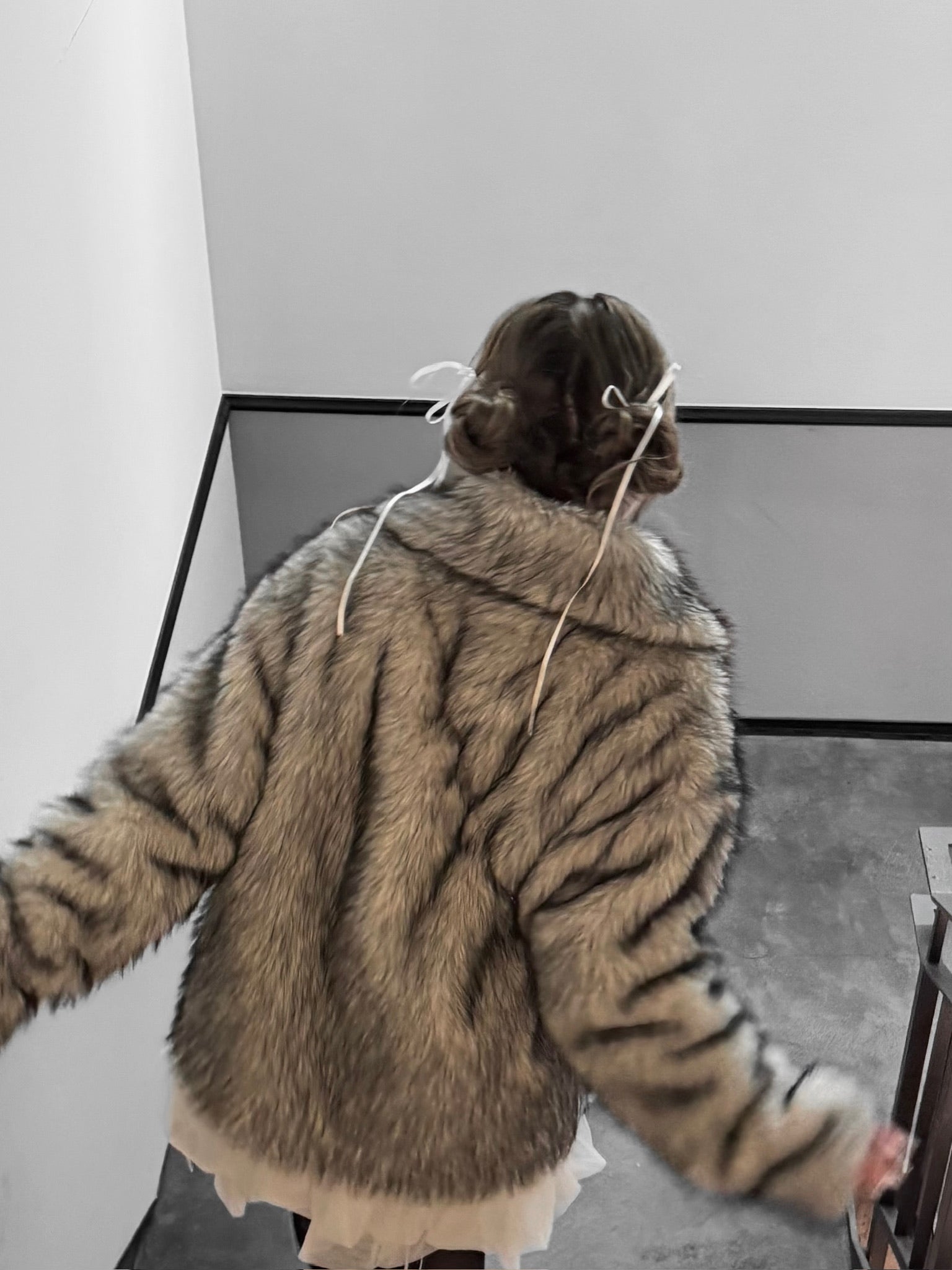 Treat Ürself wolf fur coat