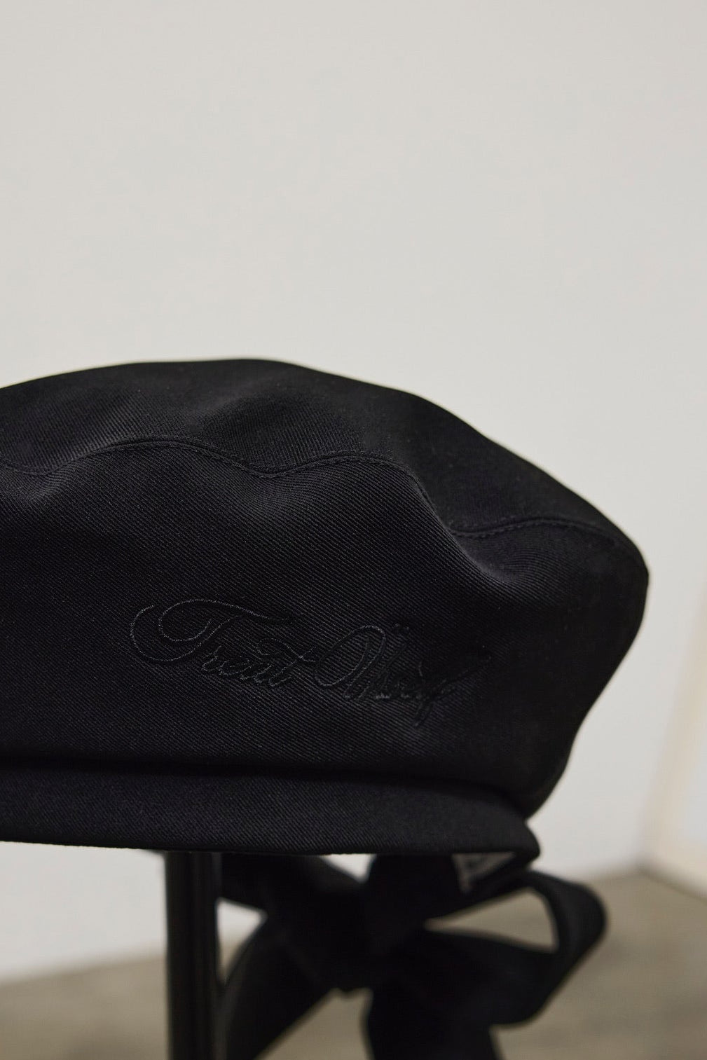 Treat Ürself ribbon béret hat