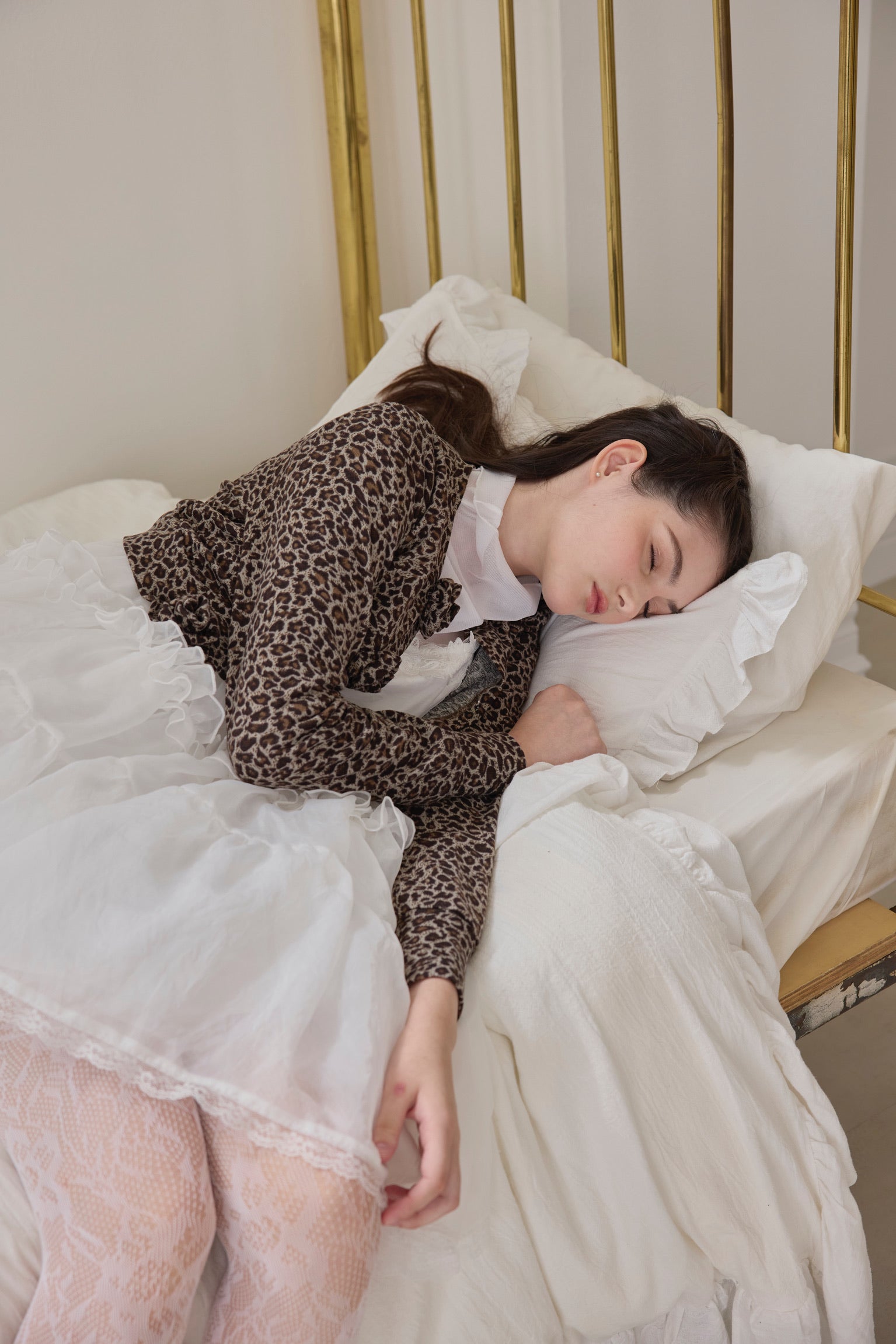 Leopard Rose flower motif knit cardigan – Treat Ürself