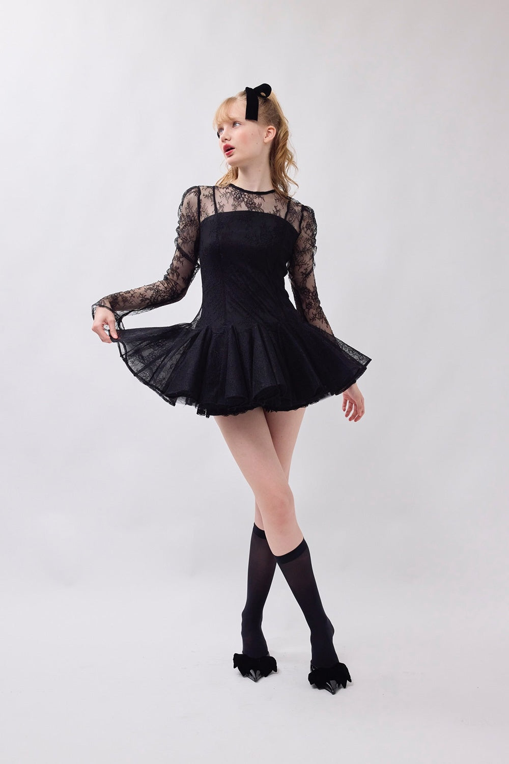 dollish lace dress