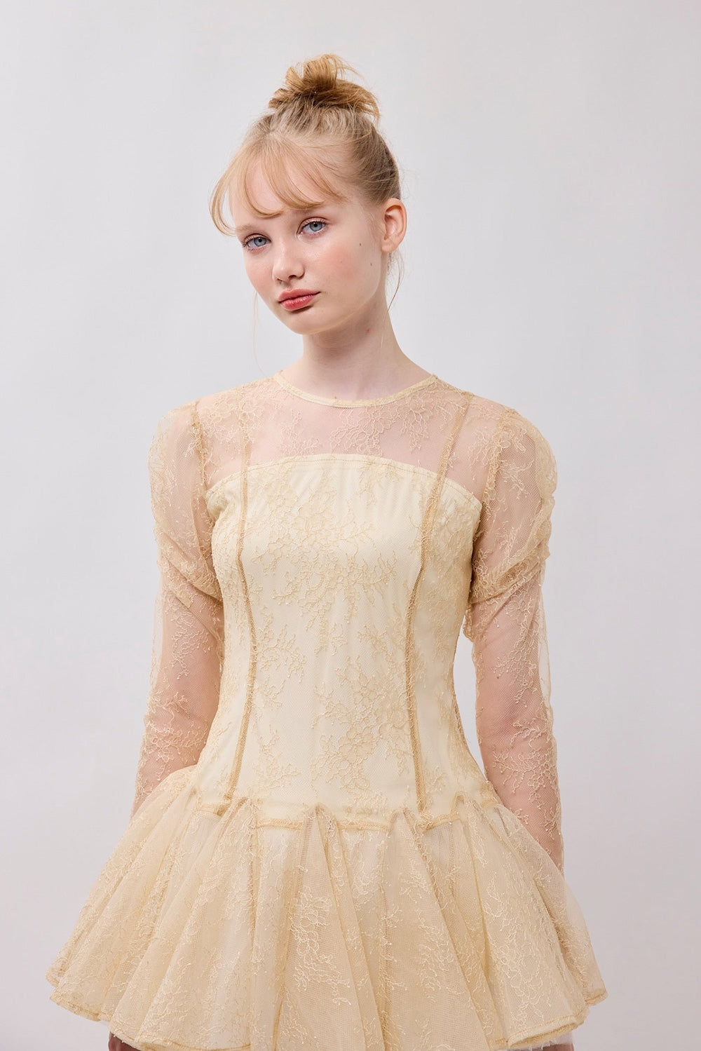 dollish lace dress