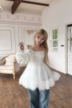 Ballerina couture mini dress