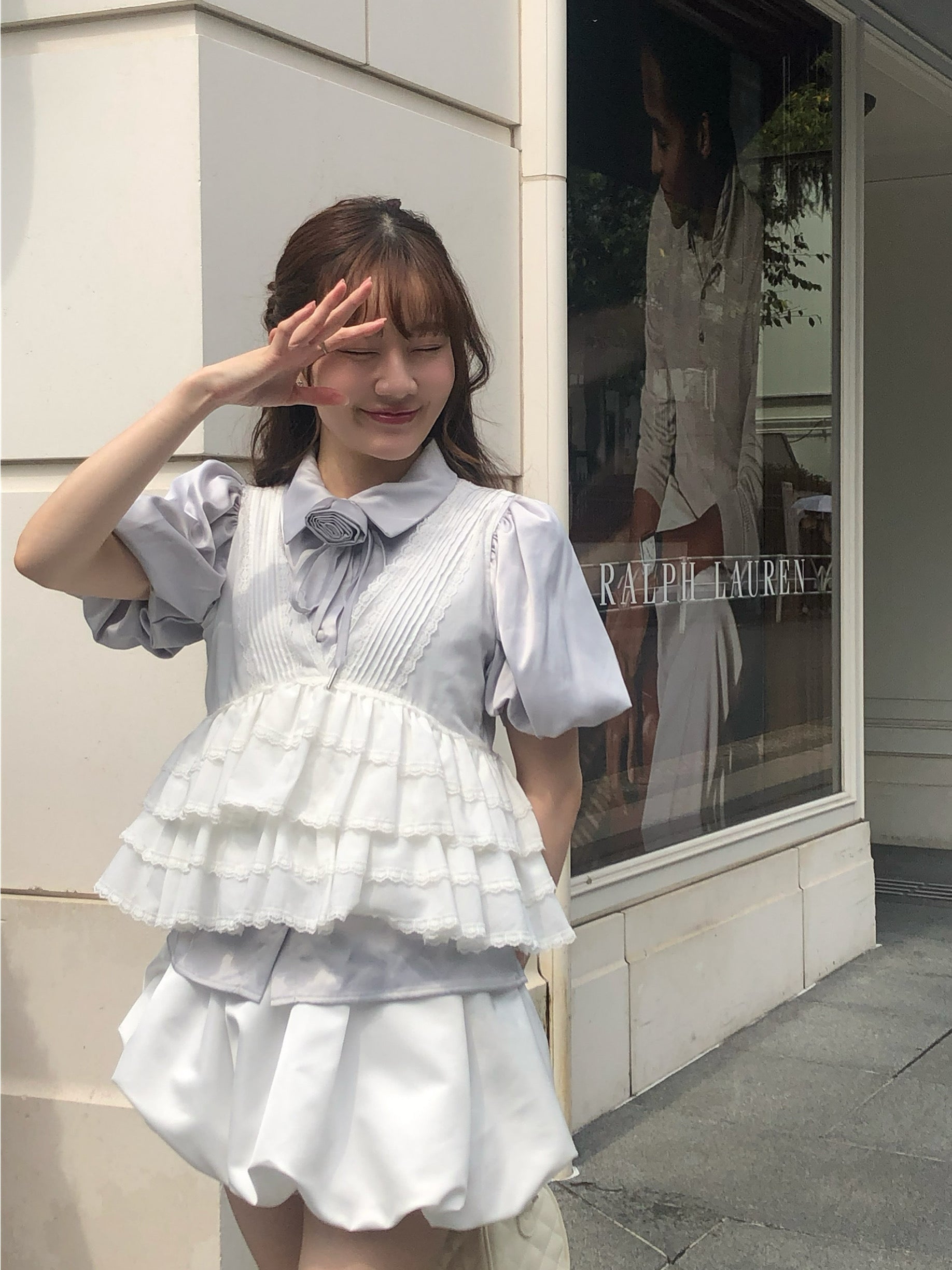 angel wings frill tops