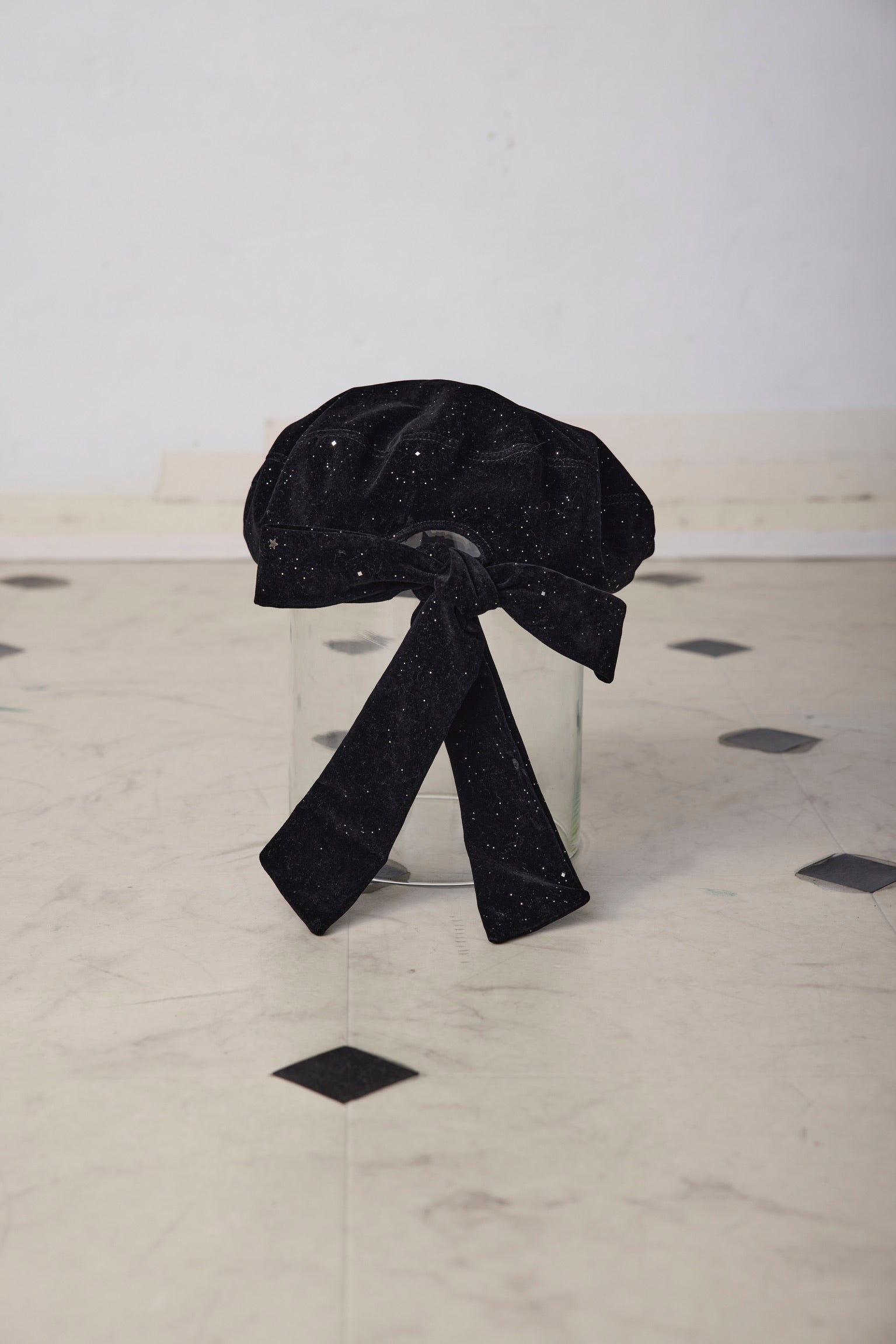 Treat Ürself ribbon béret hat