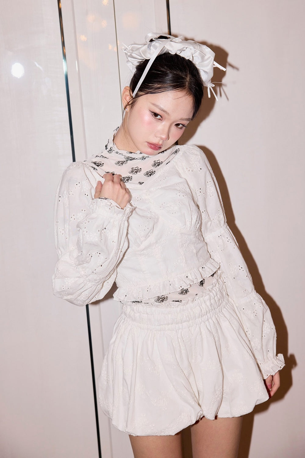 Back Open Peony Top