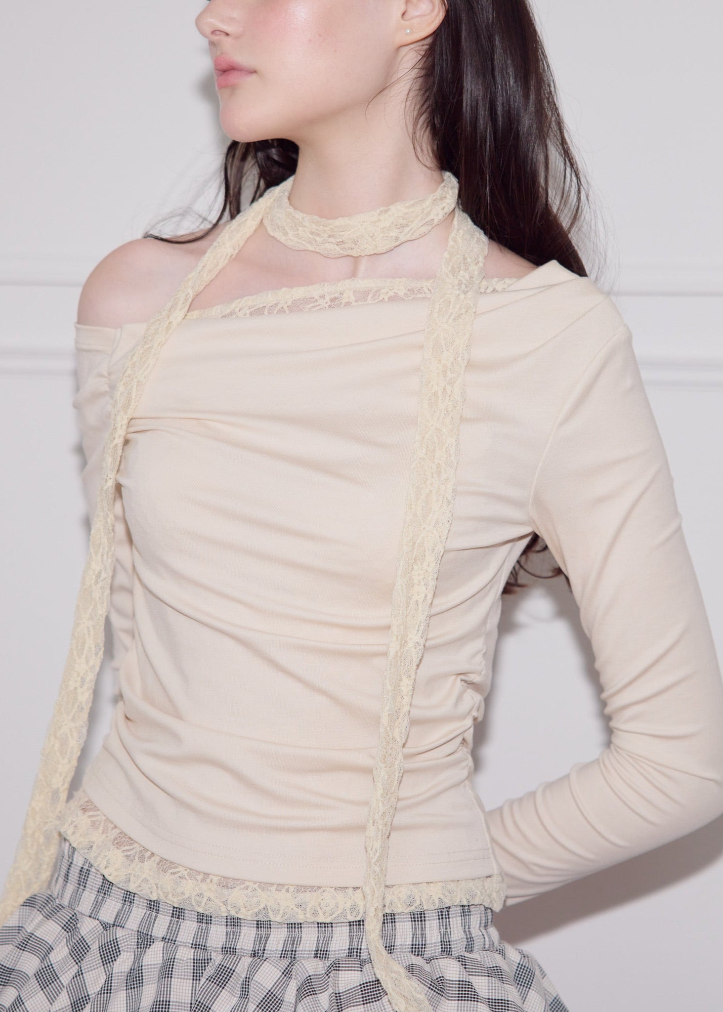 即日発送 新作 新品 Treaturself lace tie tops 完売品 新品タグ付き Treaturself lace tie tops - メルカリ