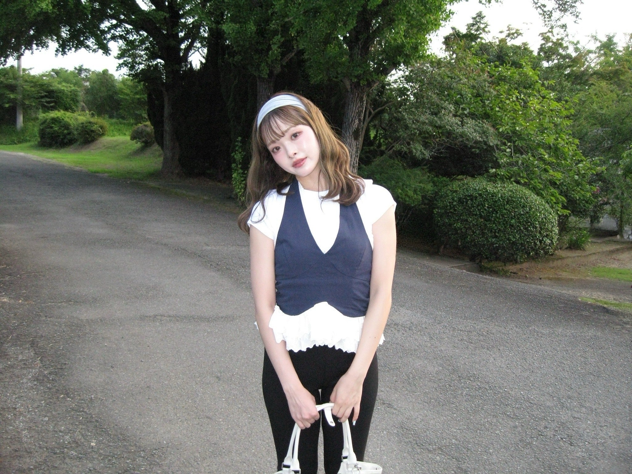 eyelet lace sailor set up