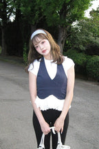 eyelet lace sailor set up