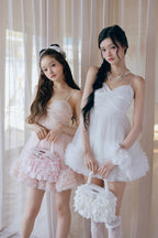 Ballerina couture mini dress