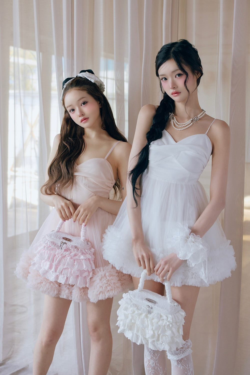 Ballerina couture mini dress