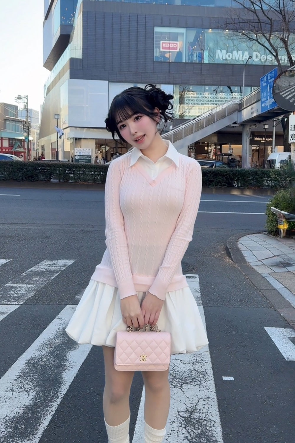 knit shirts docking ballon one-piece