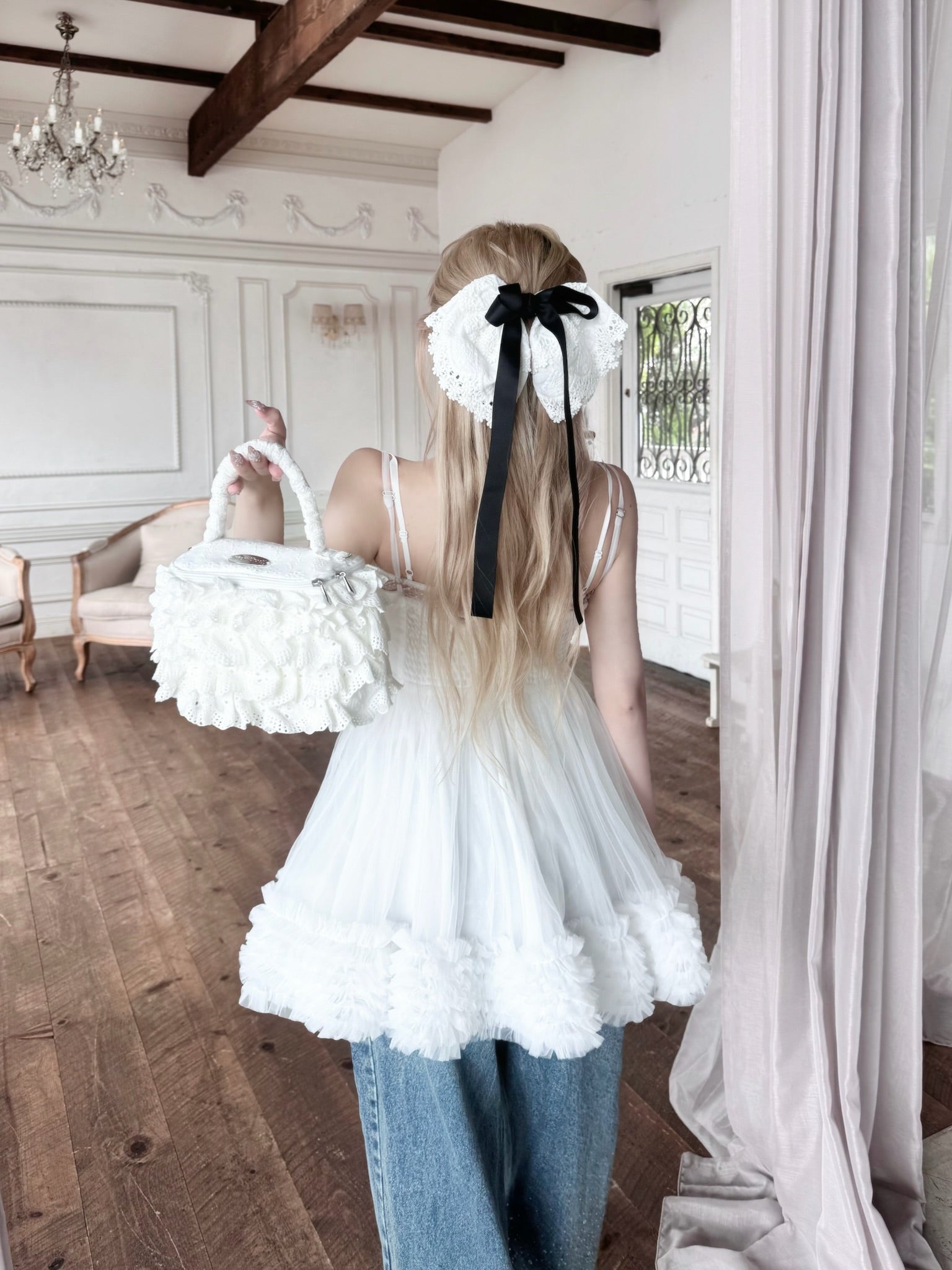 Ballerina couture mini dress