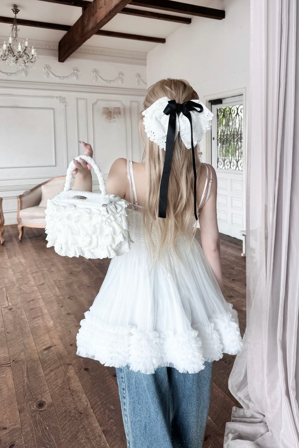 Ballerina couture mini dress