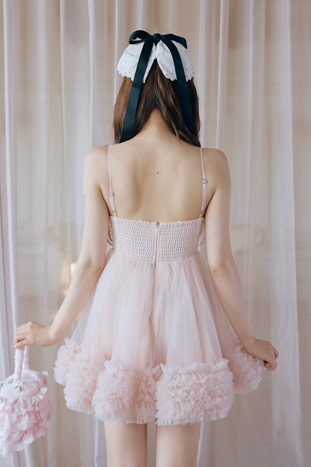Ballerina couture mini dress
