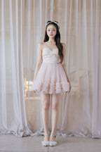 Ballerina couture mini dress