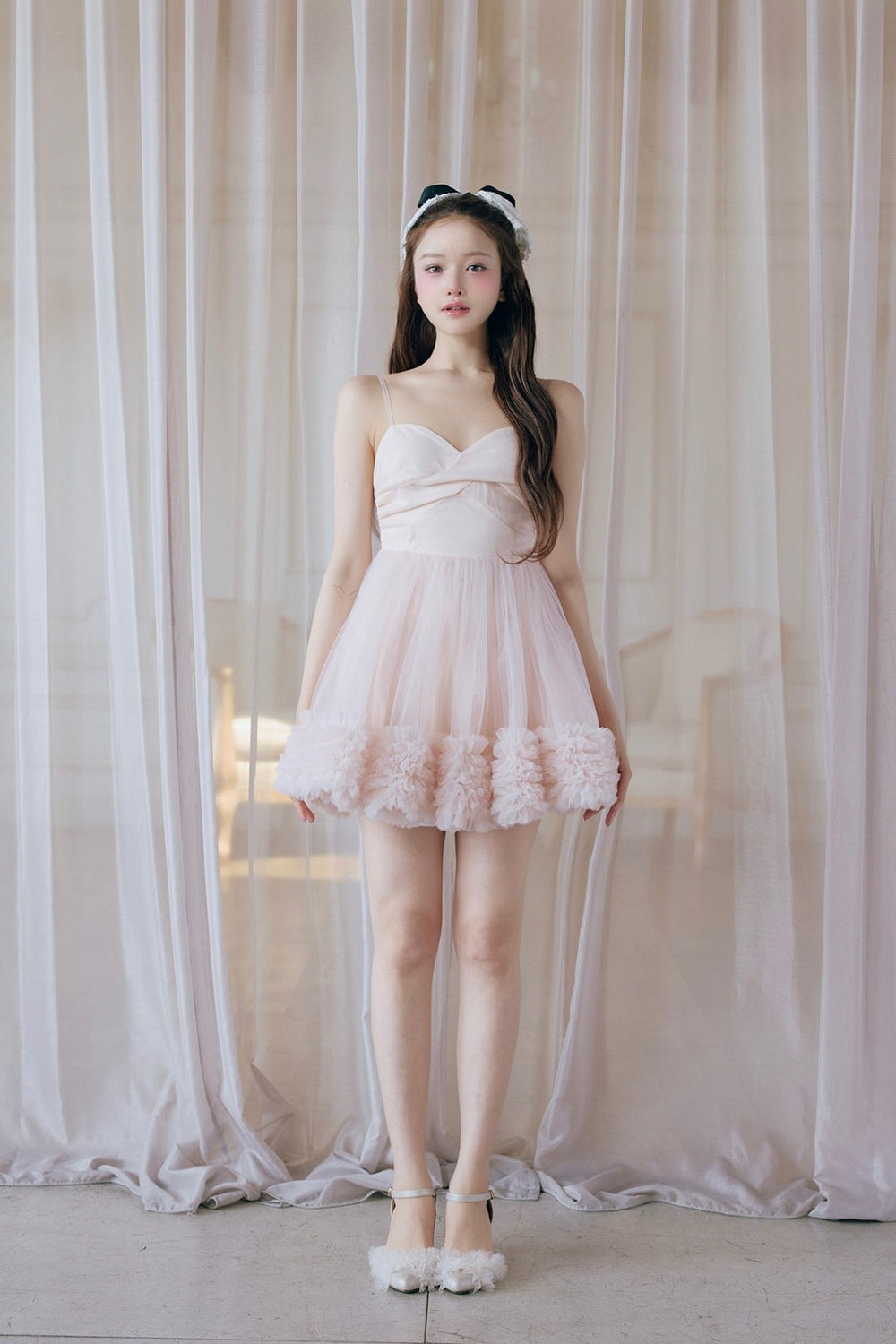 Ballerina couture mini dress