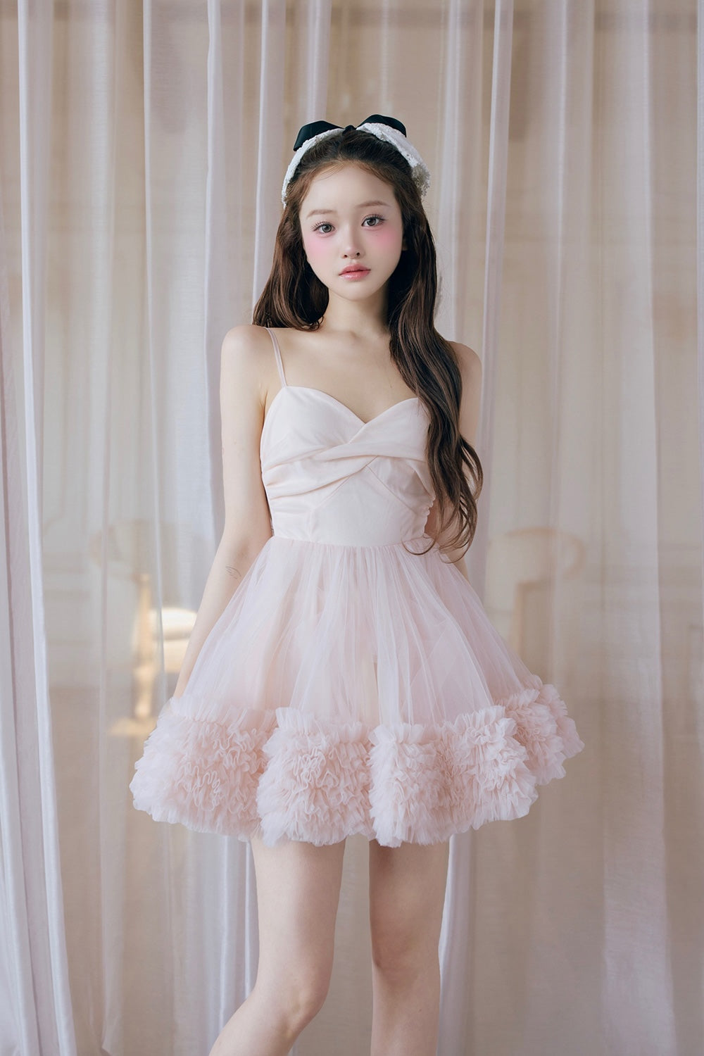Ballerina couture mini dress