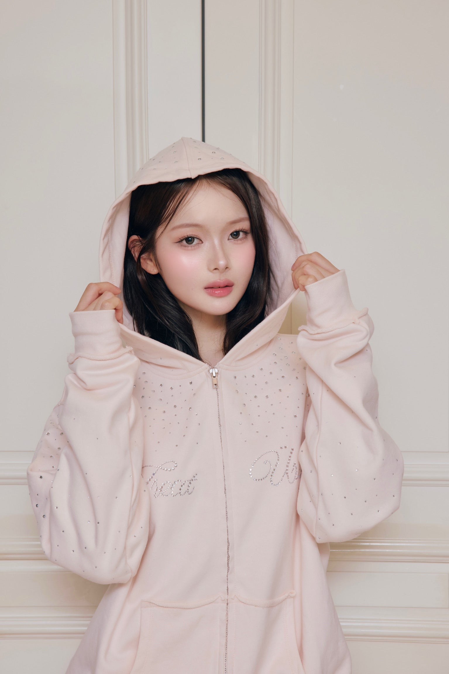Treat Ürself bijou logo hoodie