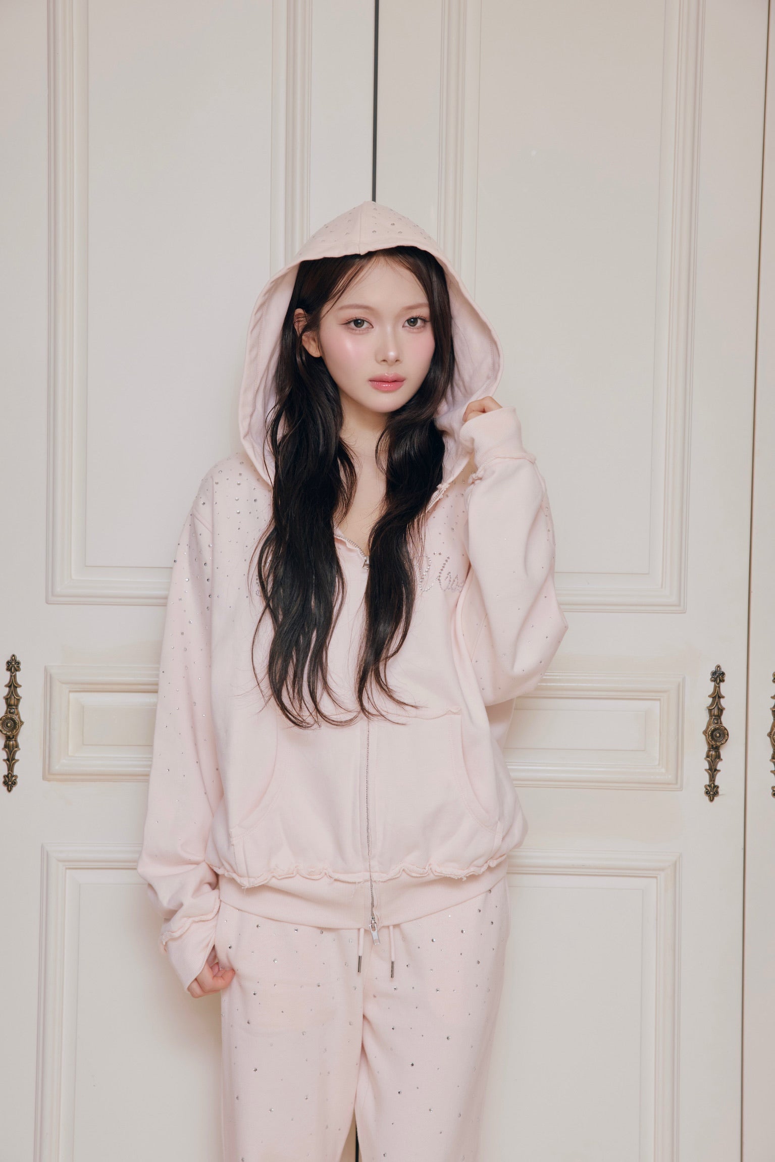 Treat Ürself bijou logo hoodie