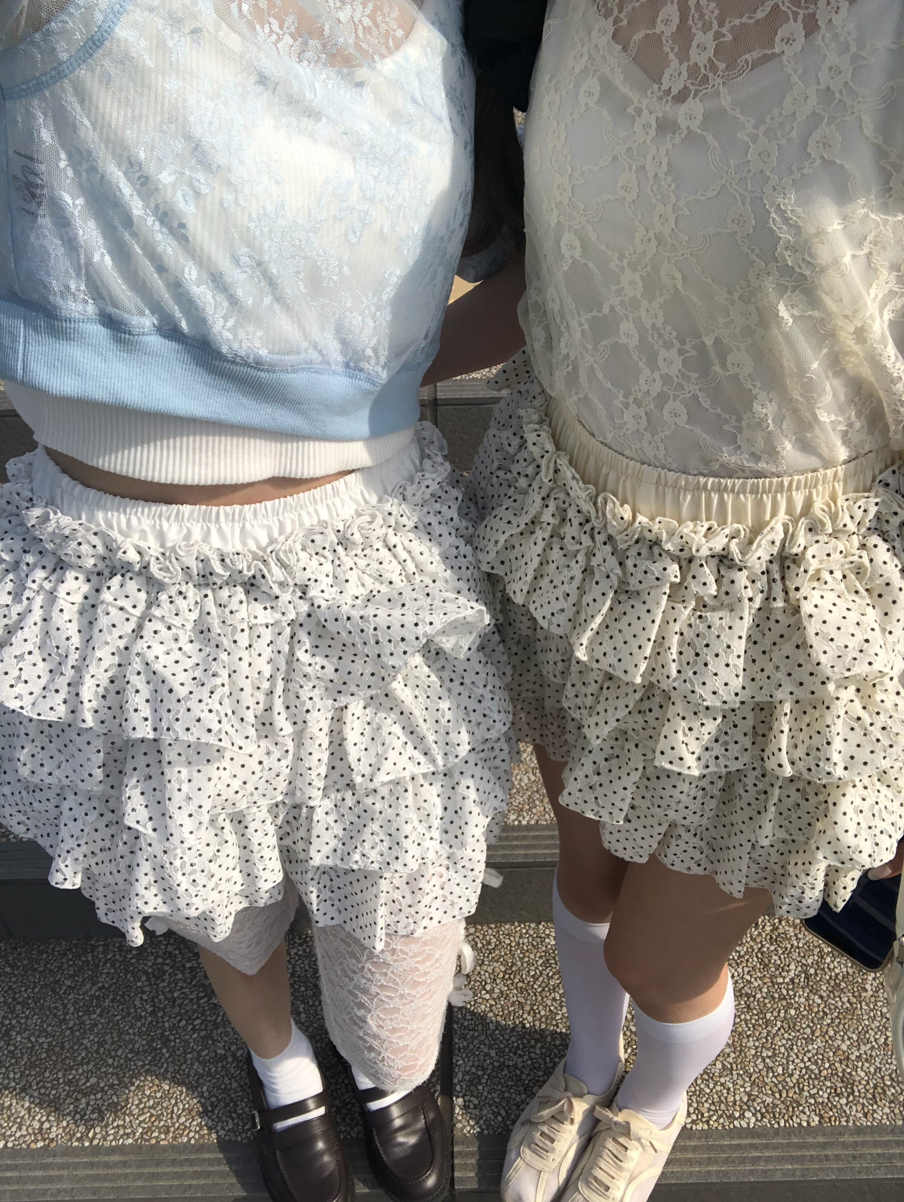 スカート treat urself girly lace dot tutu girly lace dot tutu – Treat Ürself