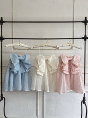 ribbon jacquard cami tops