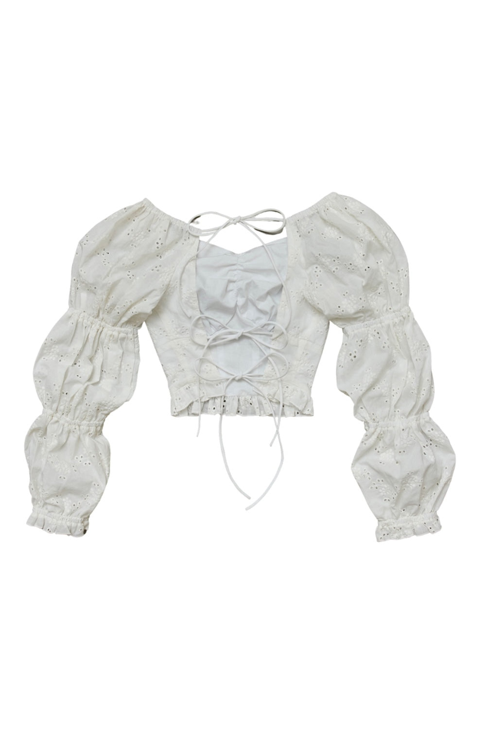 Back Open Peony Top