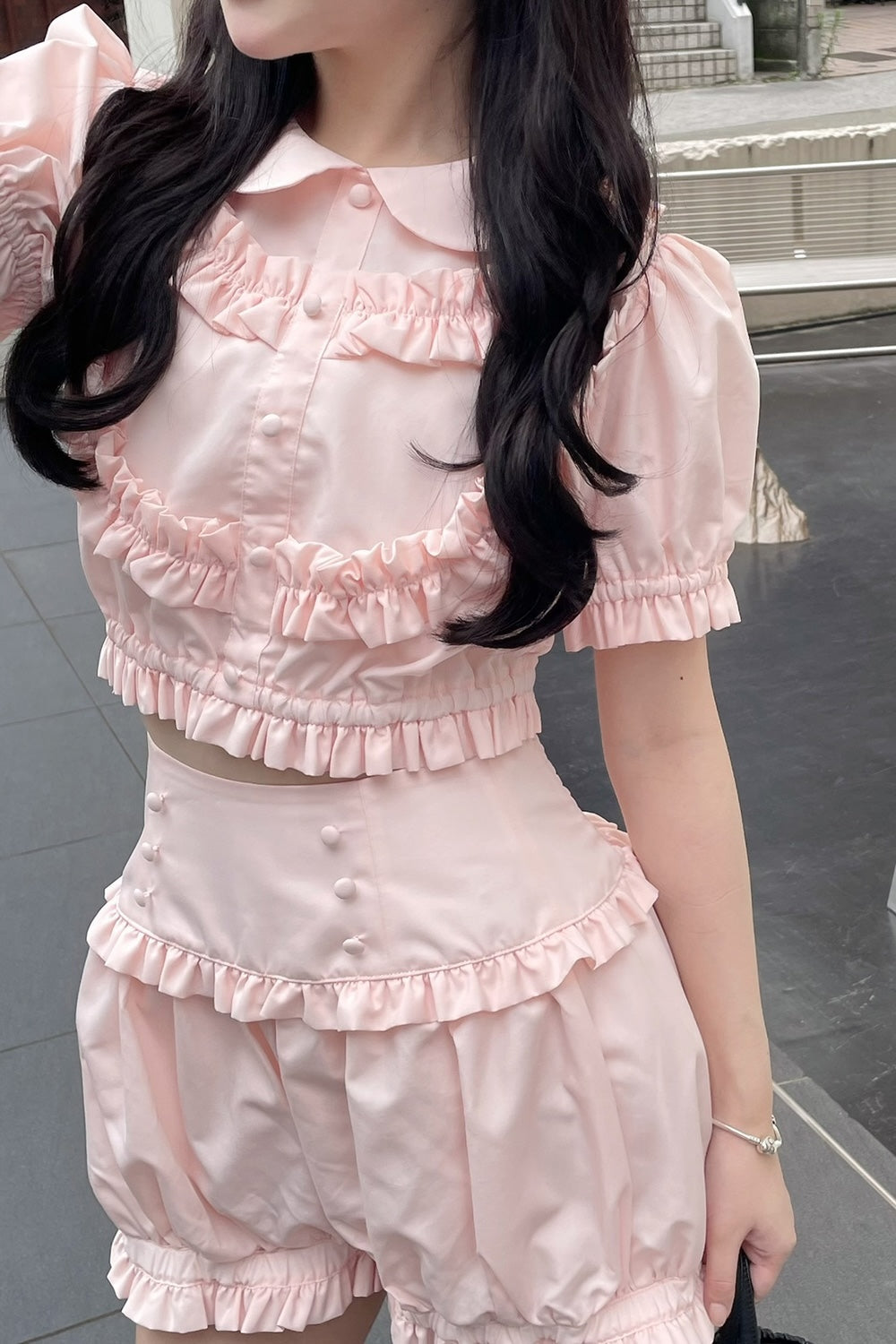Baby frill pants