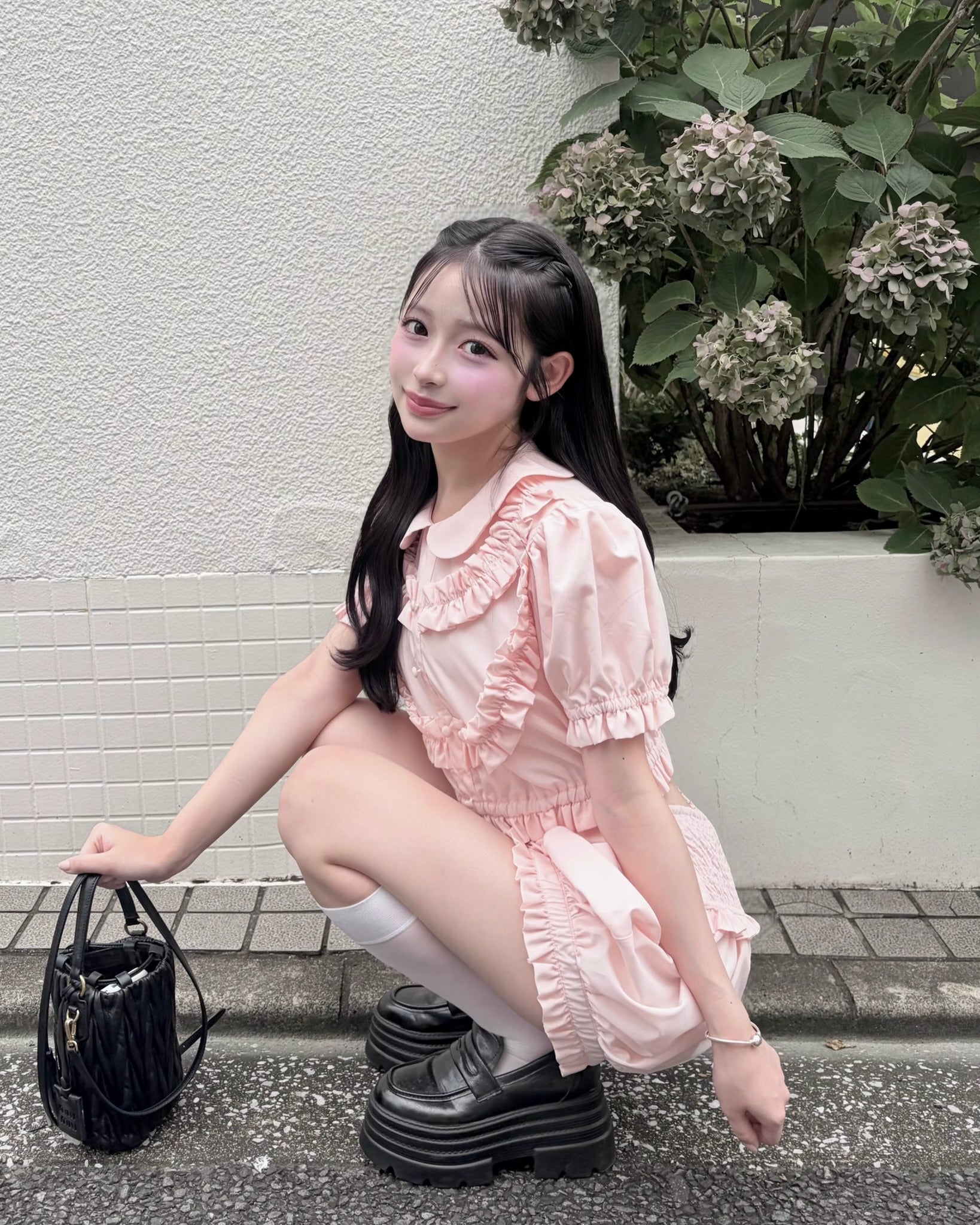 Baby frill pants