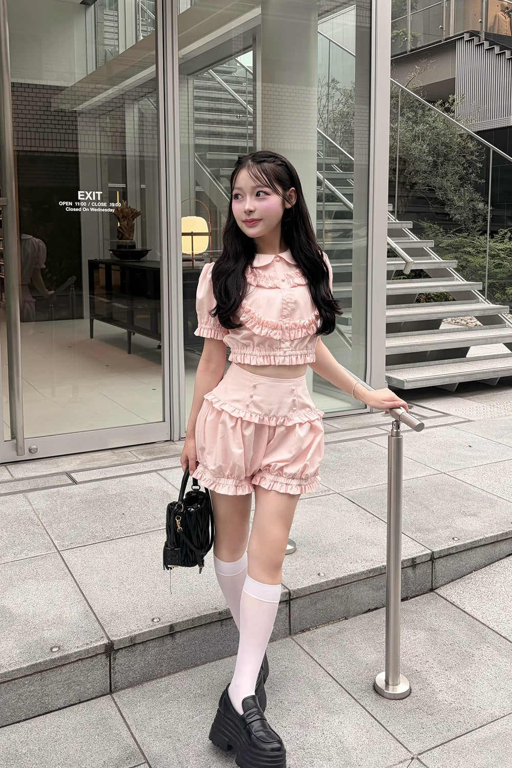 Baby frill blouse