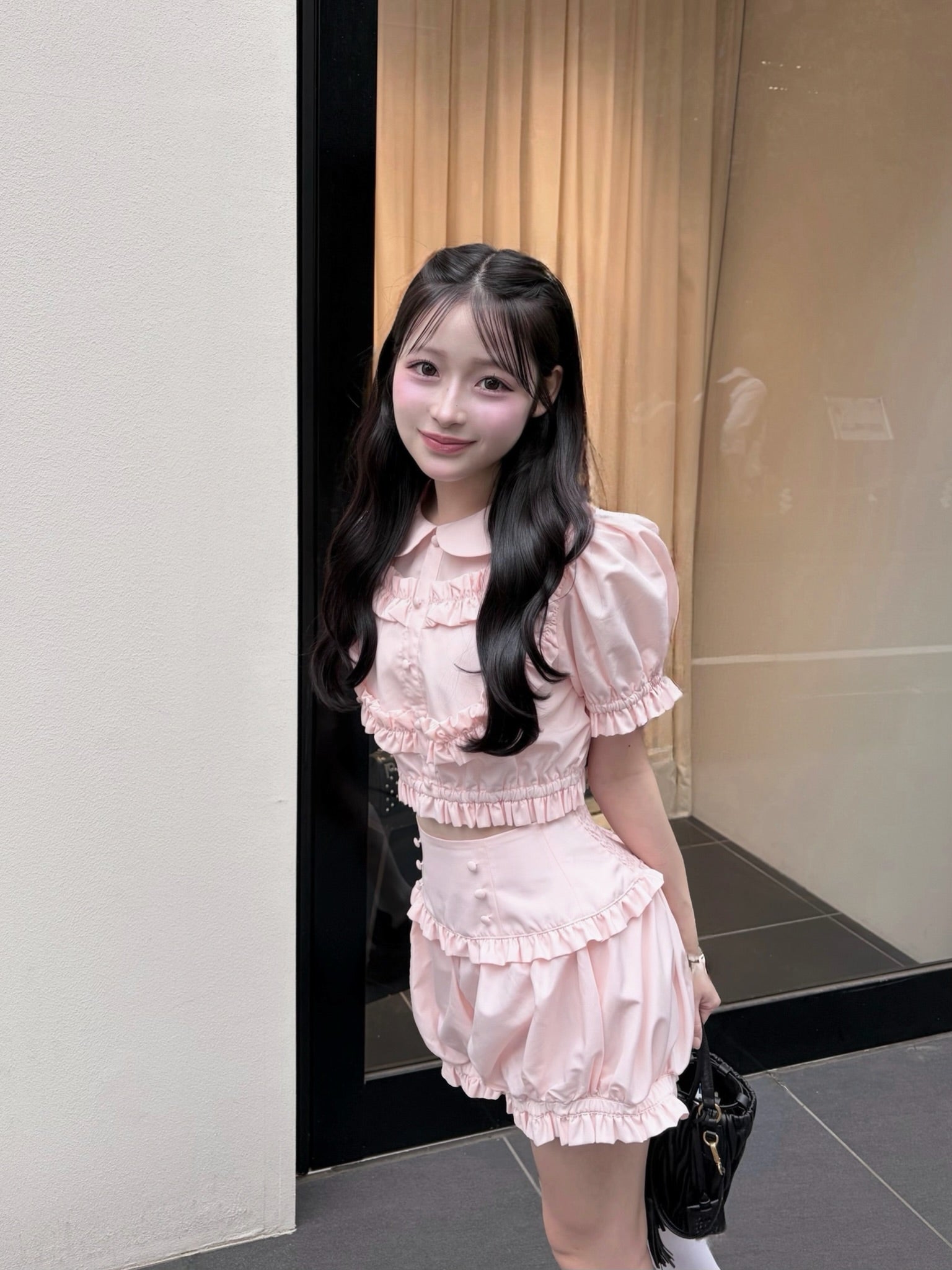 Baby frill blouse