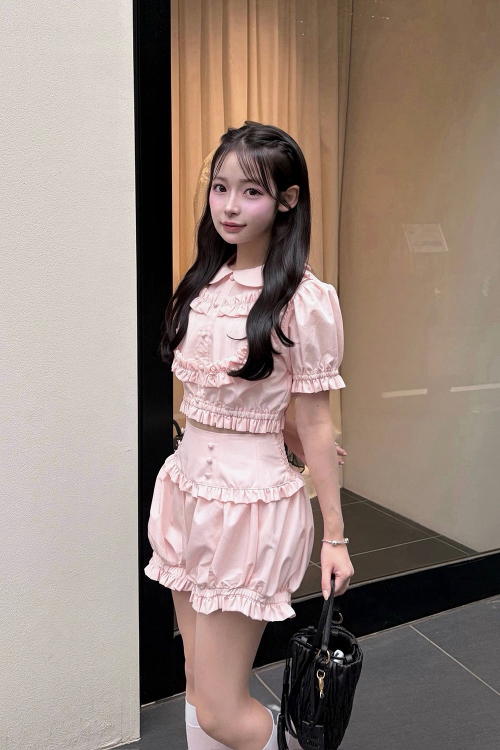 Baby frill pants