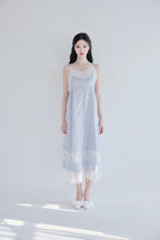 Sophie satin lace cami one-piece