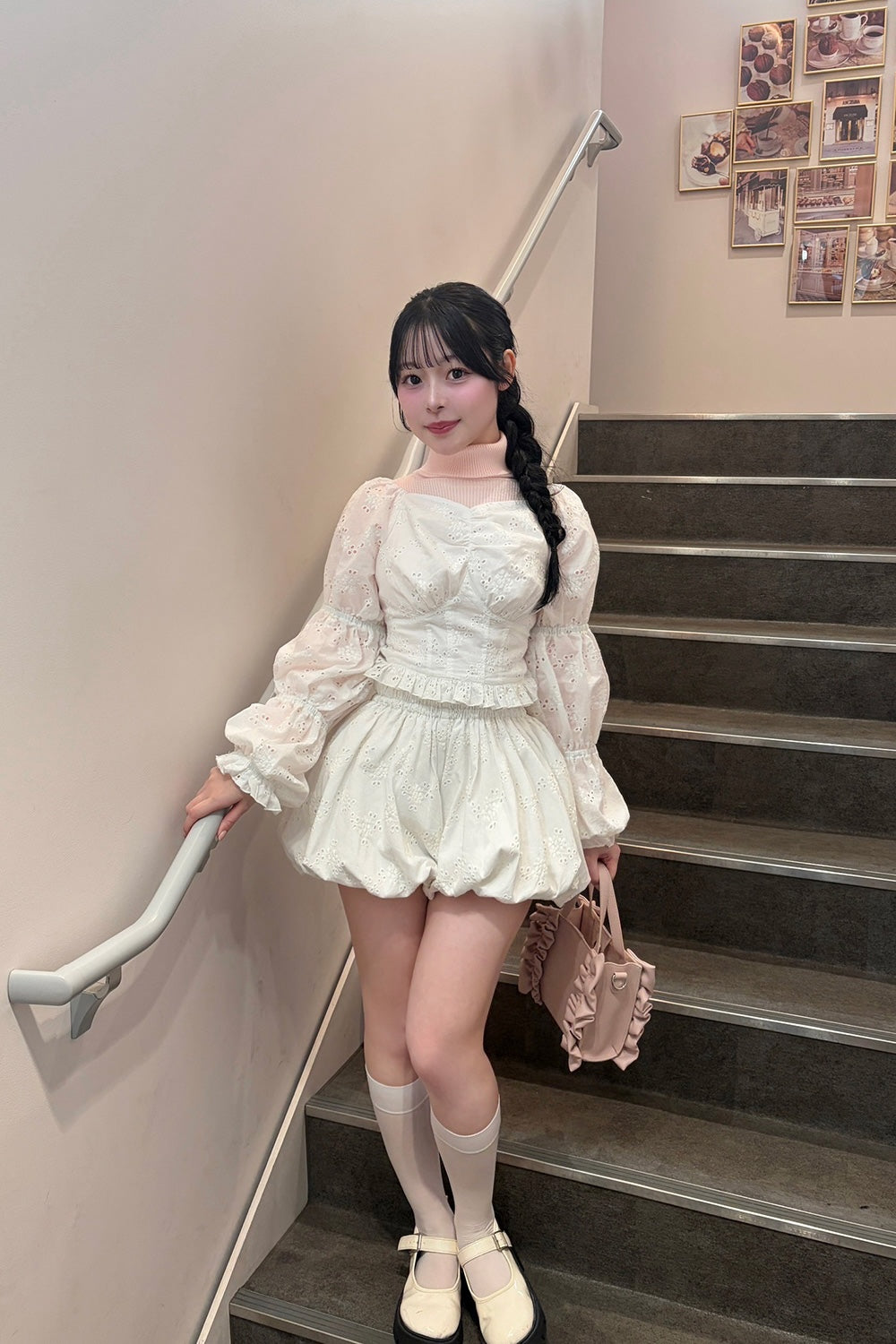 Back Open Peony Top