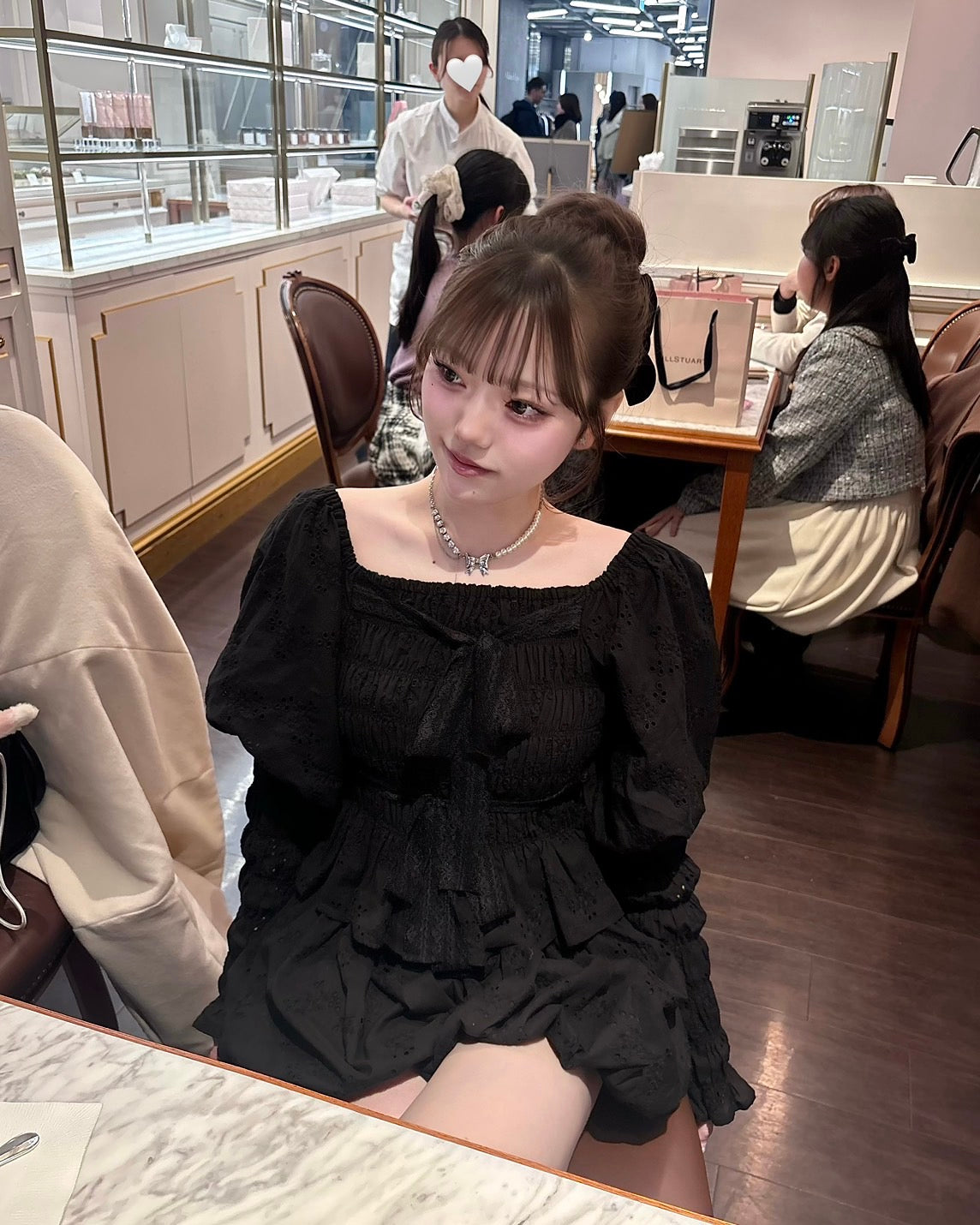 Front Ribbon Peony Puff Top – Treat Ürself
