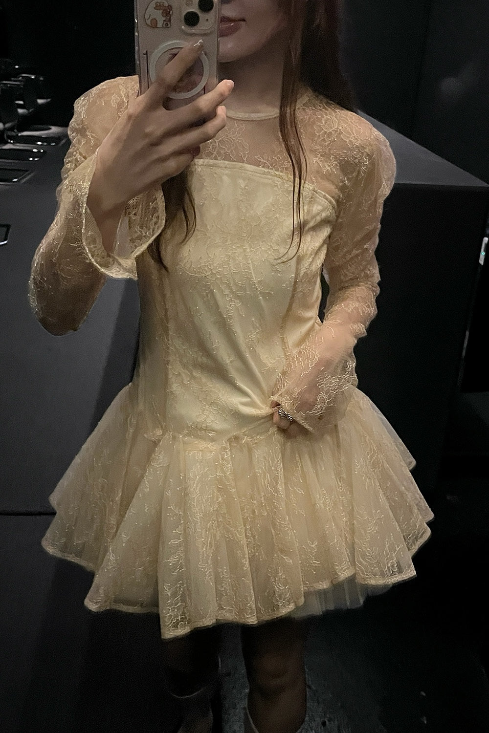 dollish lace dress