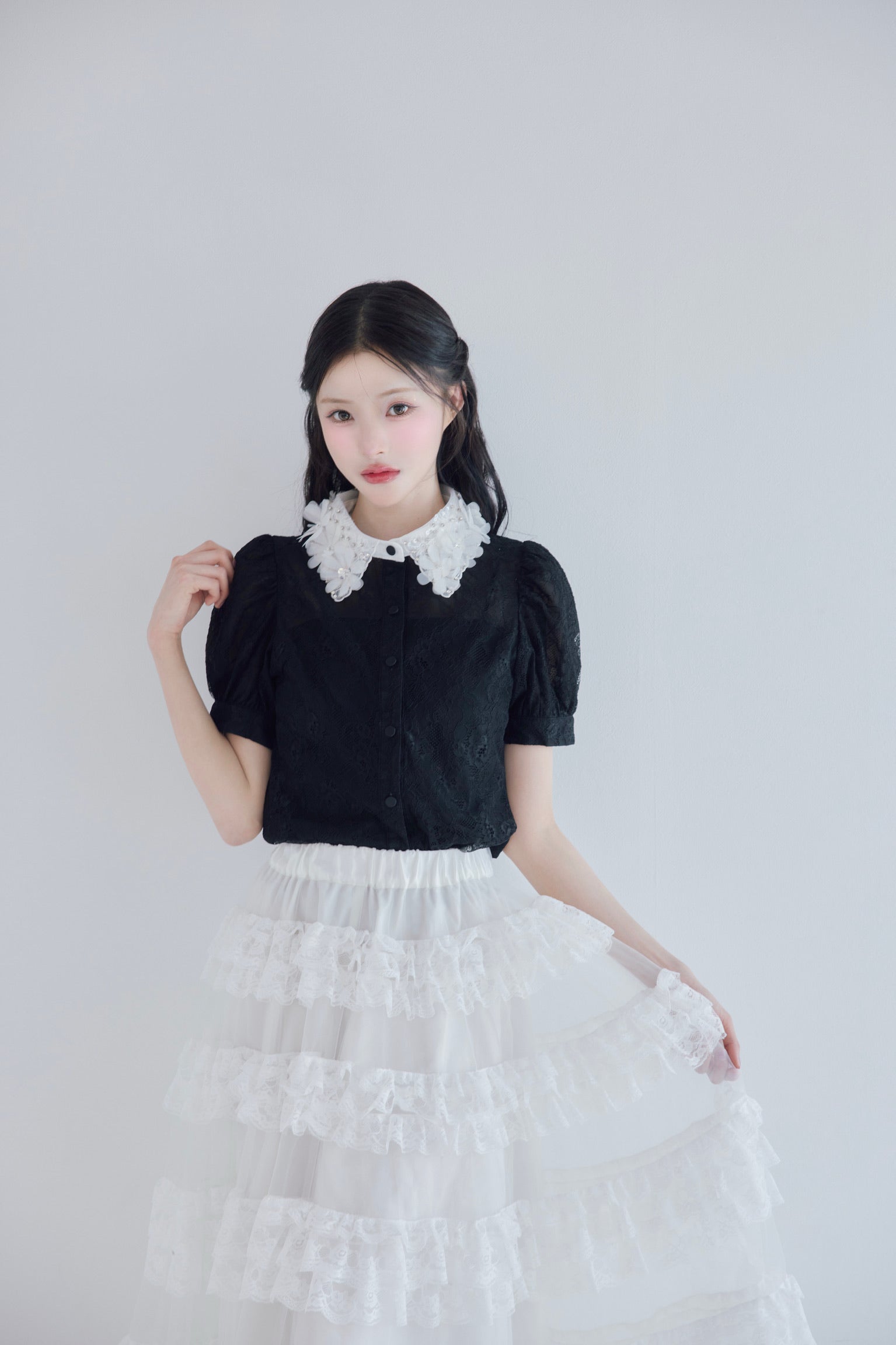 treat urself étoile flower lace blouse étoile flower lace blouse – Treat Ürself