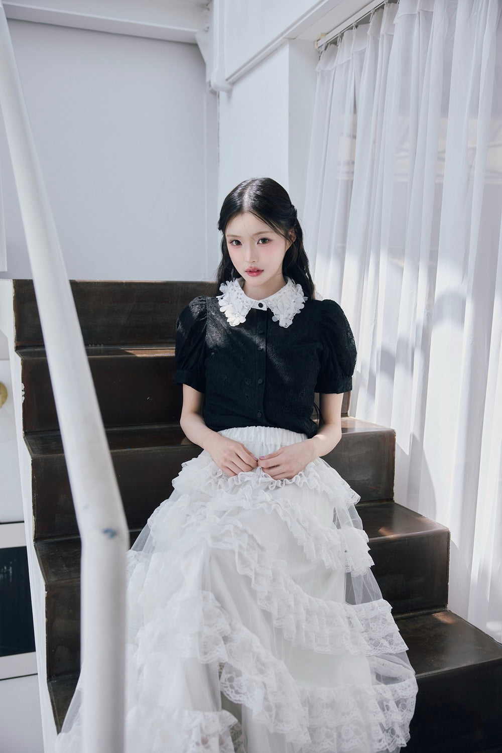 étoile flower lace blouse – Treat Ürself