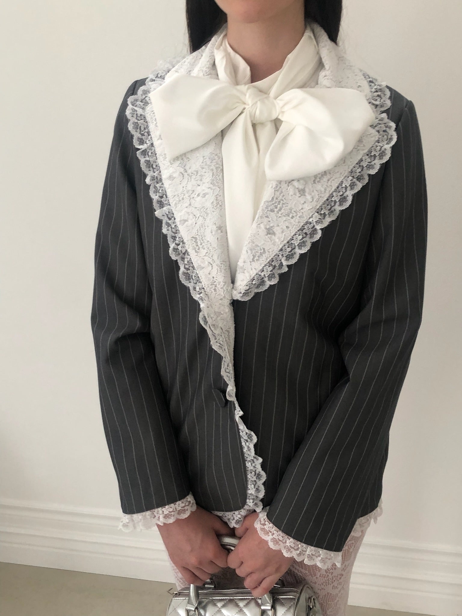【10月末より順次発送】Retro lace jacket