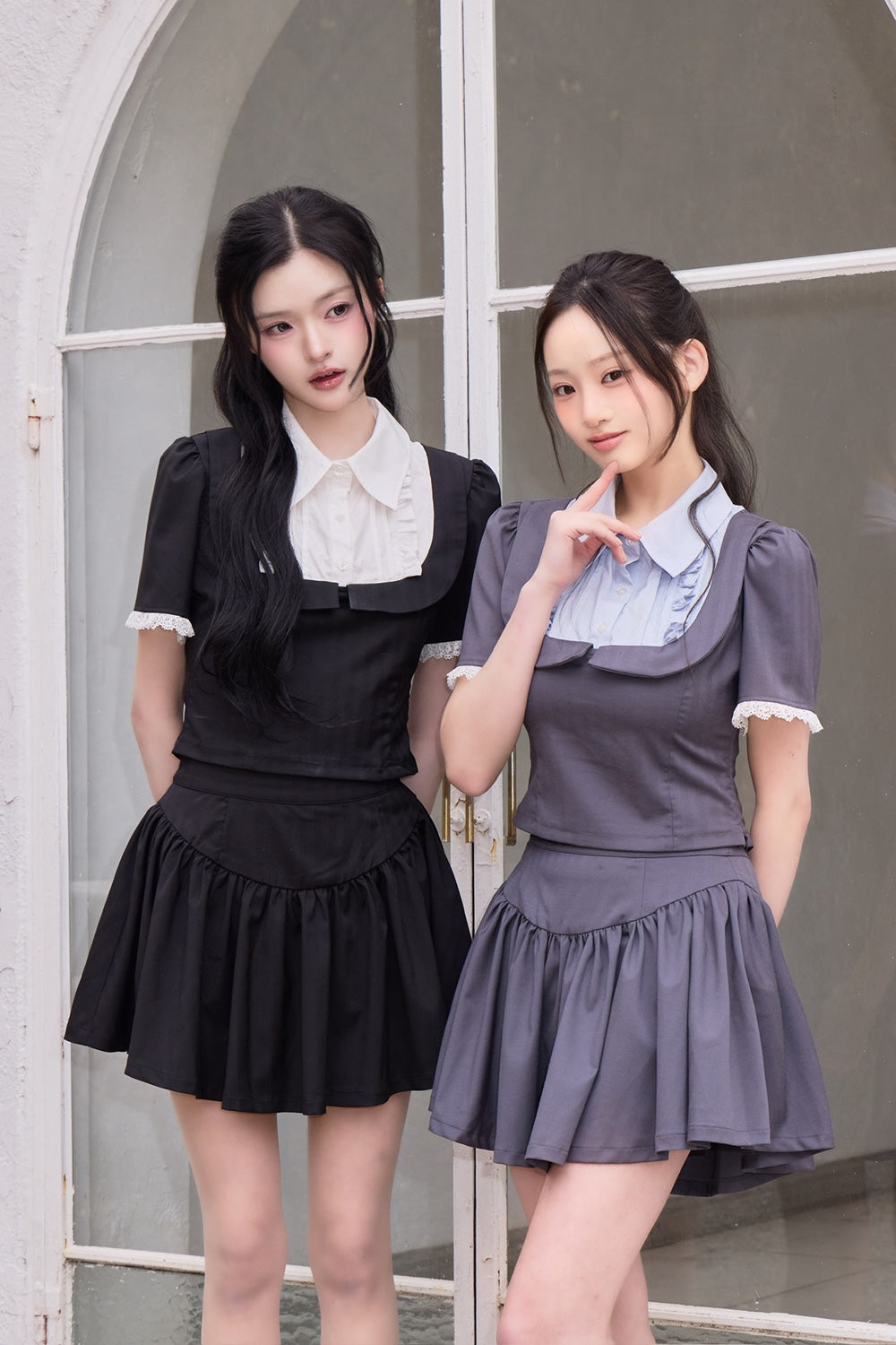 Pâtissier Docking Frill Shirt