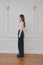 Bijou turtle neck knit tops