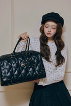 Treat Ürself original quilting boston bag