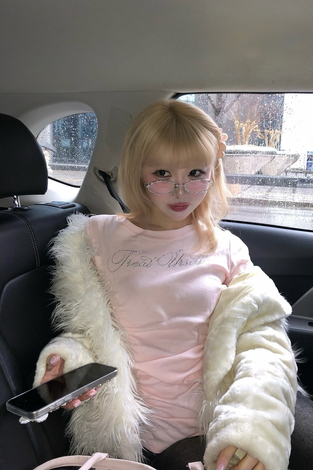 2way bijou long sleeve T-shirts