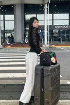 Elegant lace long T-shirts