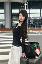 Elegant lace long T-shirts