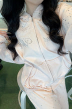 Treat Ürself bijou logo hoodie