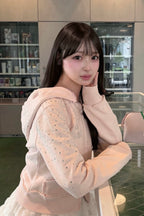Treat Ürself bijou logo hoodie