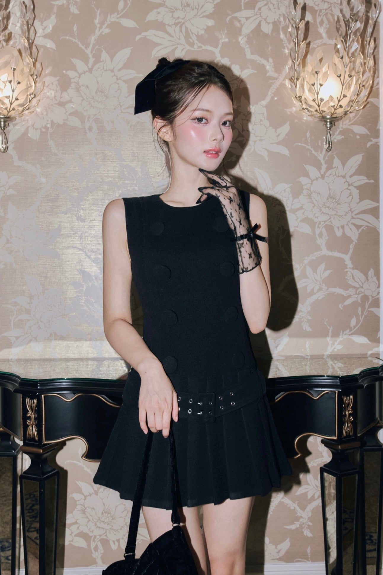 Parisienne double button one-piece