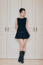 Parisienne double button one-piece