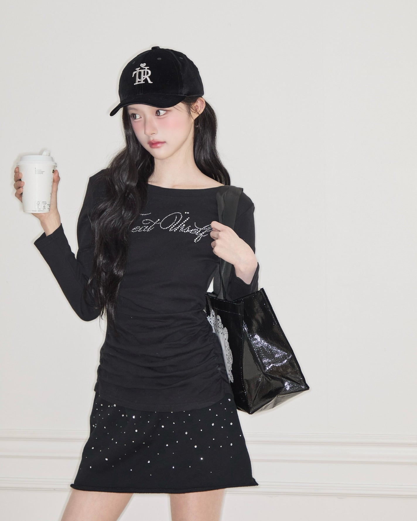 Treat Ürself bijou sweat skirt