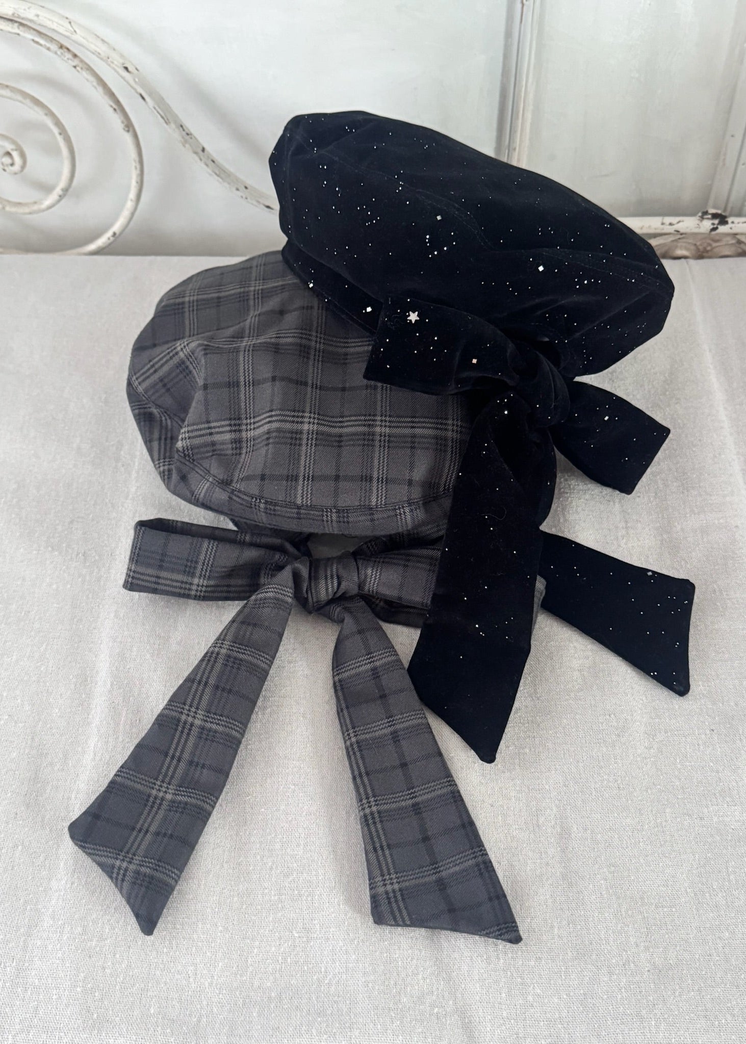 Treat Ürself ribbon béret hat